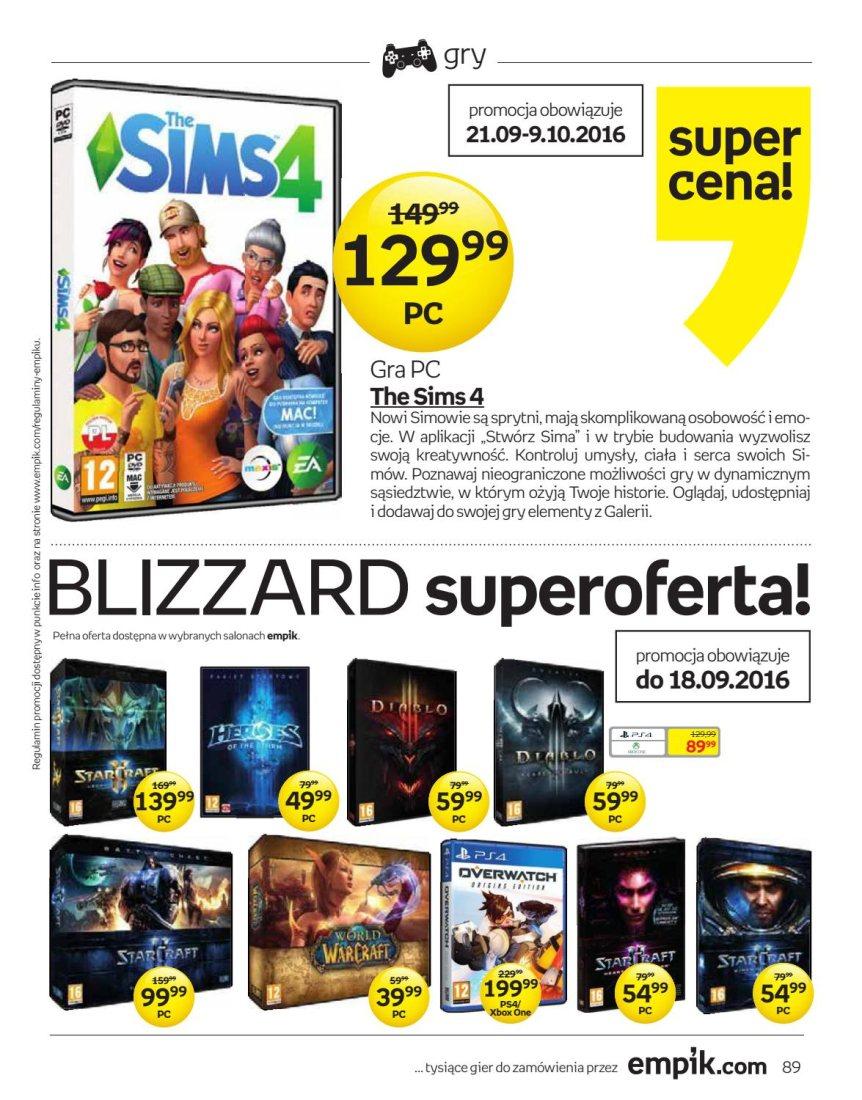 Gazetka promocyjna empik str. 89