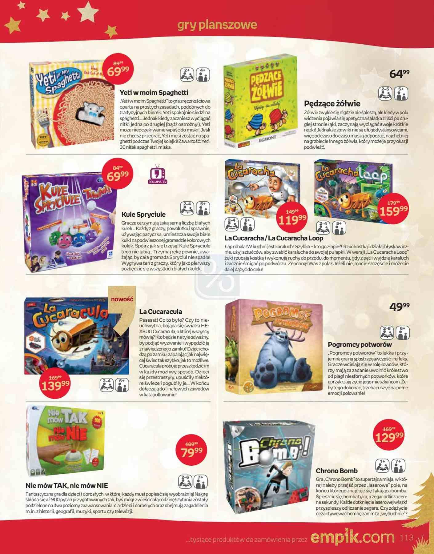 Gazetka promocyjna empik str. 113