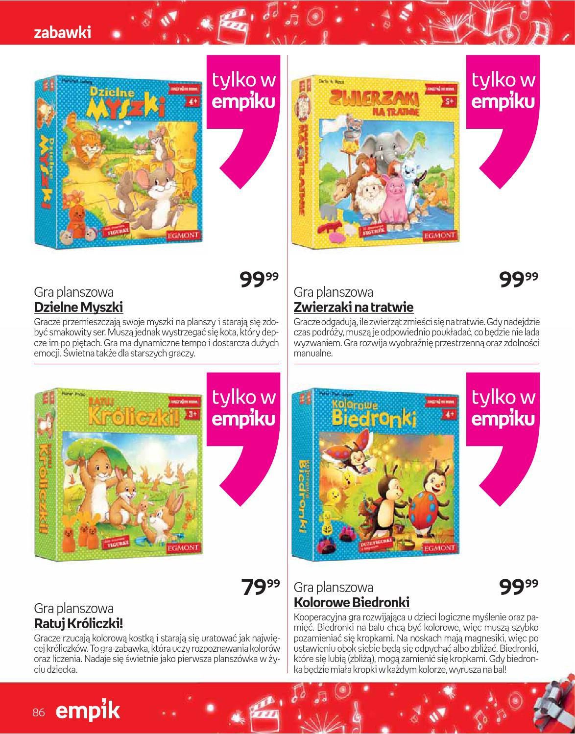 Gazetka promocyjna empik str. 86