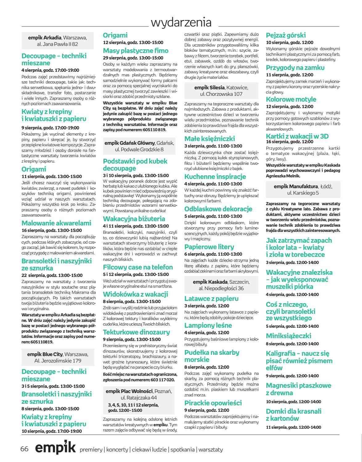 Gazetka promocyjna empik str. 66