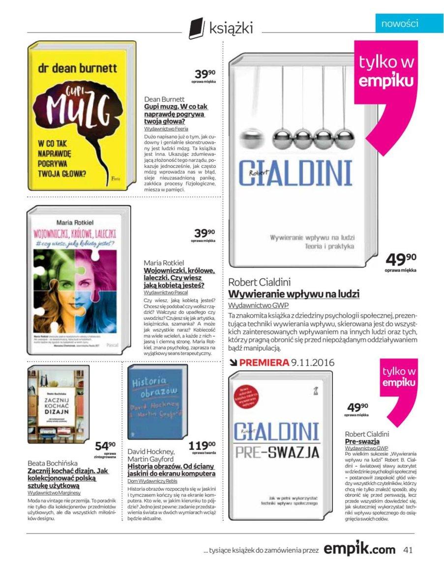 Gazetka promocyjna empik str. 41