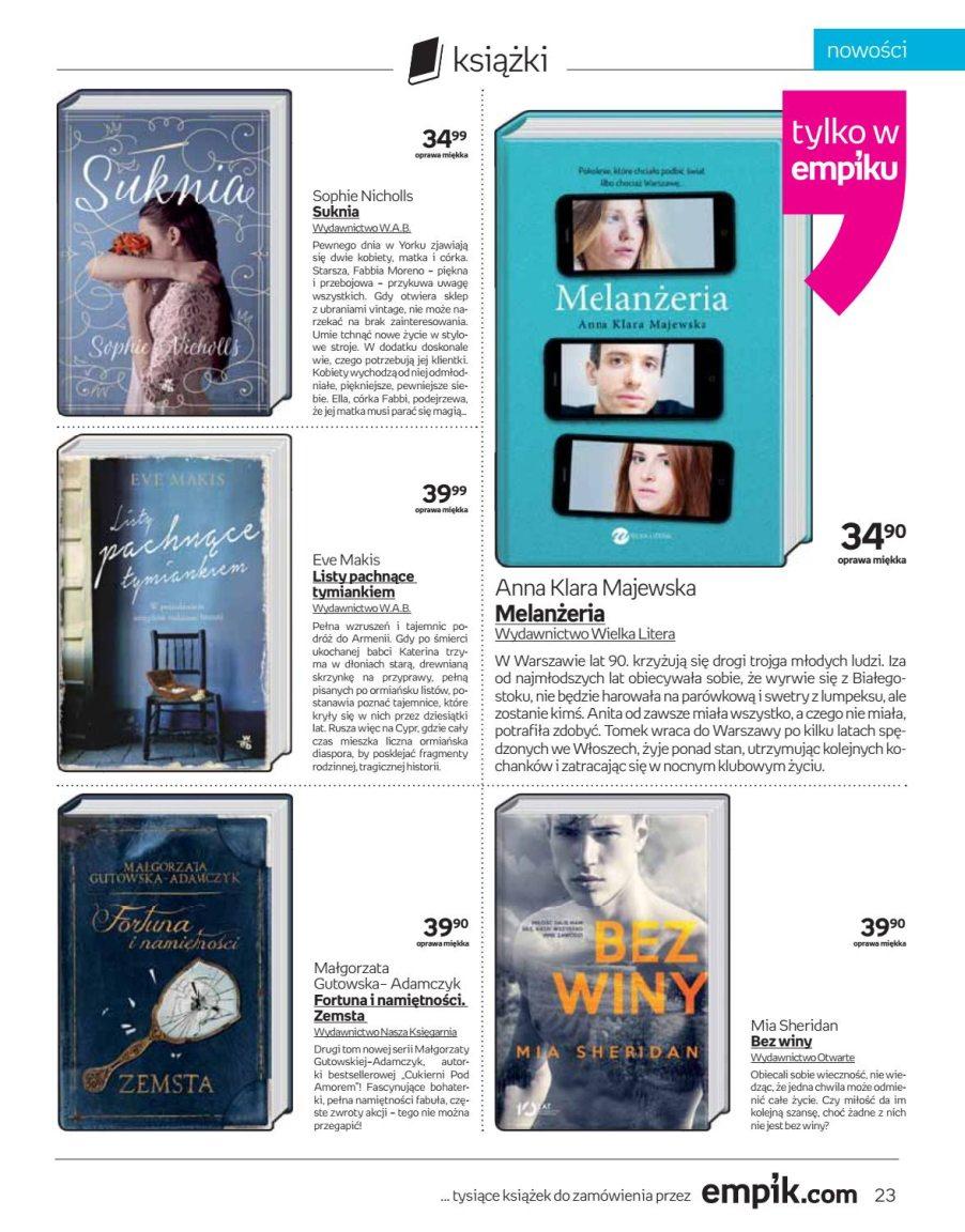 Gazetka promocyjna empik str. 23