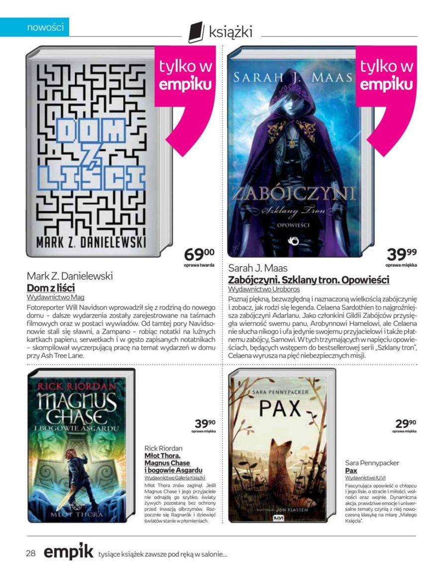 Gazetka promocyjna empik str. 28