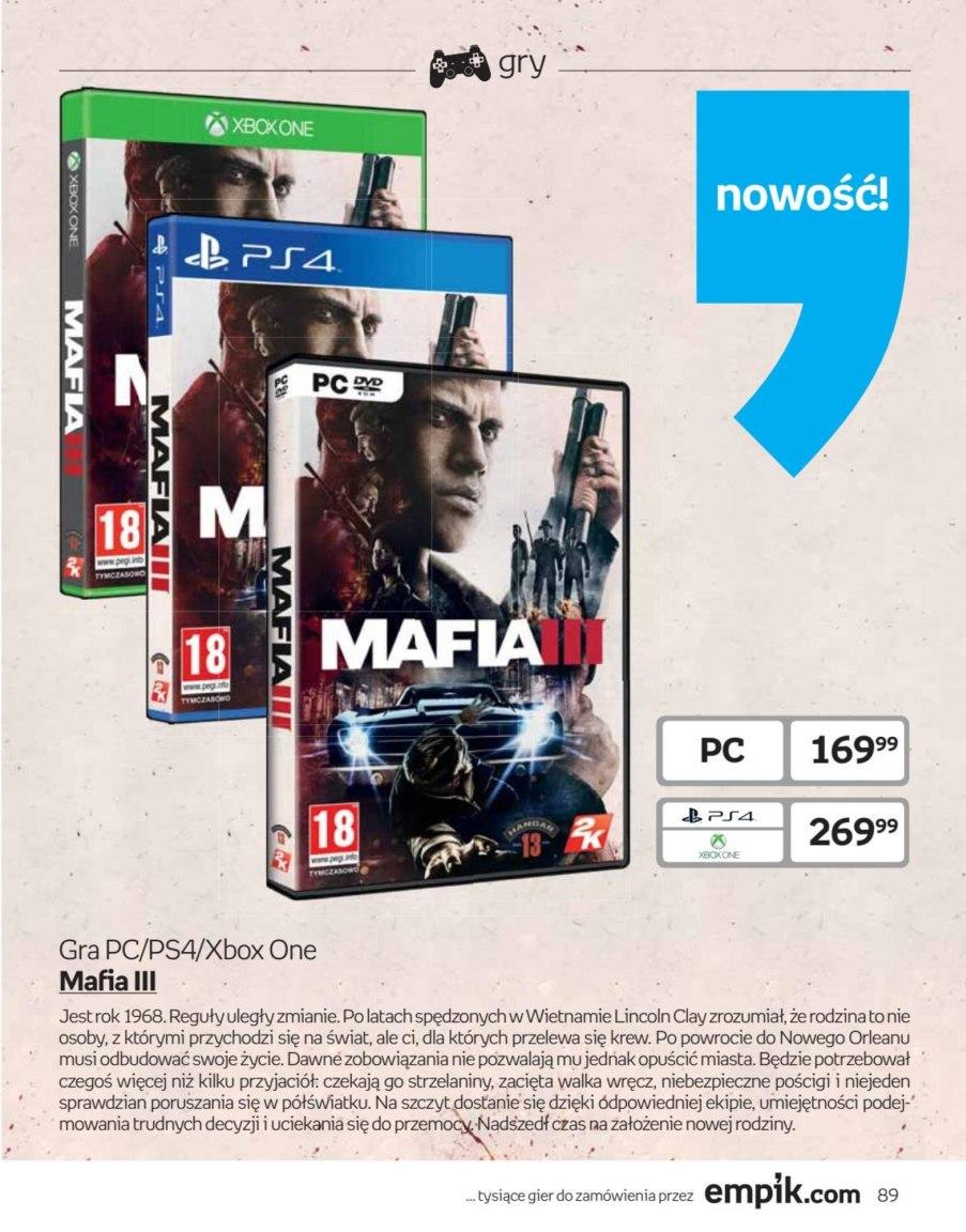 Gazetka promocyjna empik str. 89