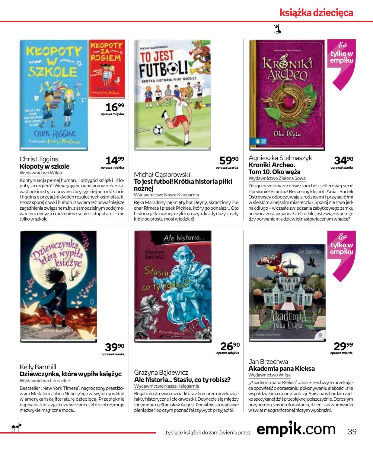Gazetka promocyjna empik str. 39