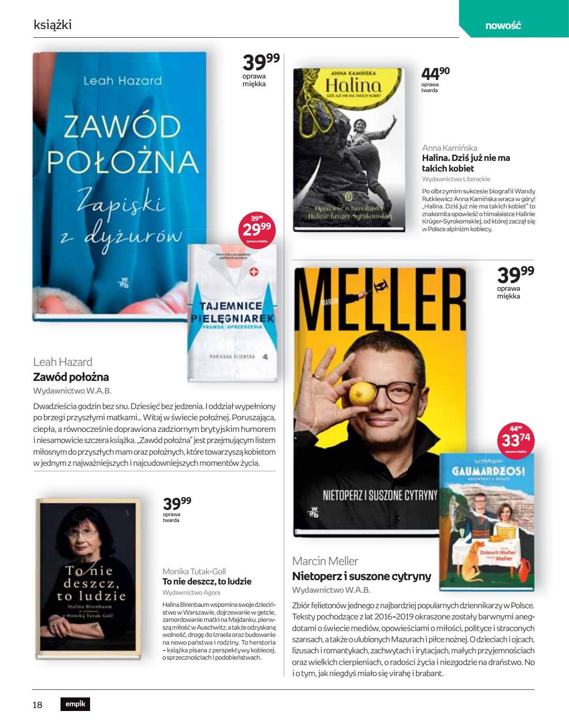 Gazetka promocyjna empik str. 18