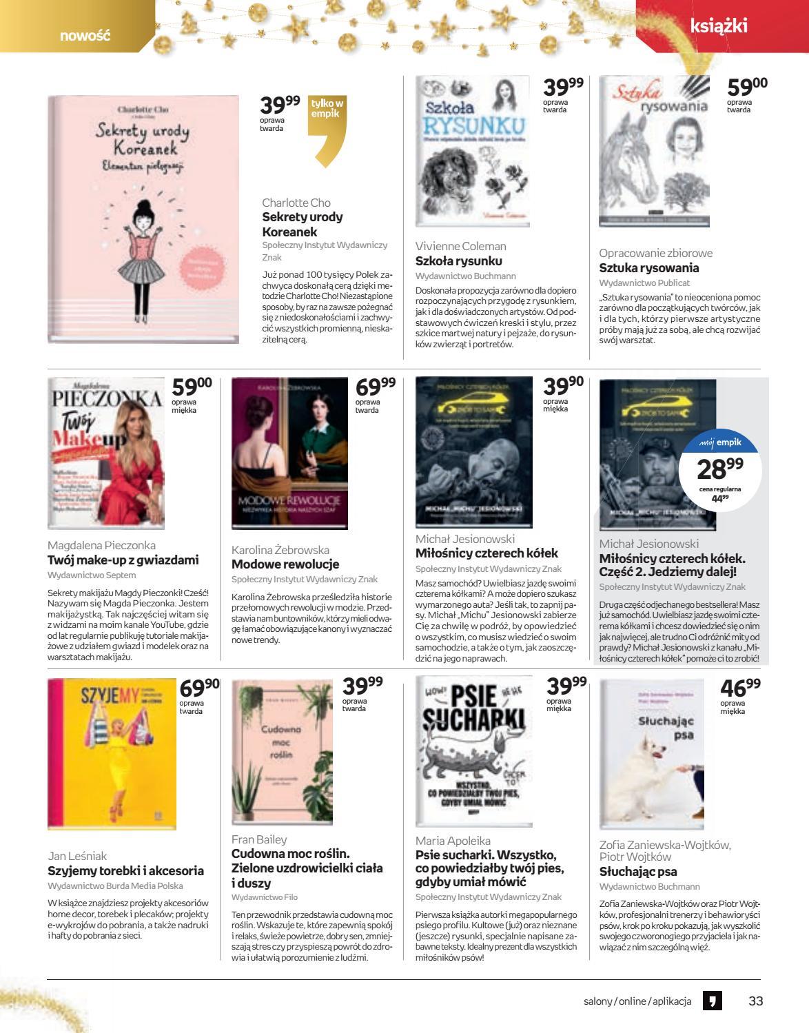 Gazetka promocyjna empik str. 33