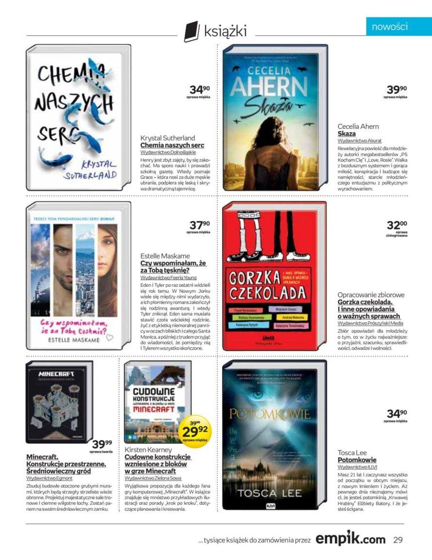 Gazetka promocyjna empik str. 29