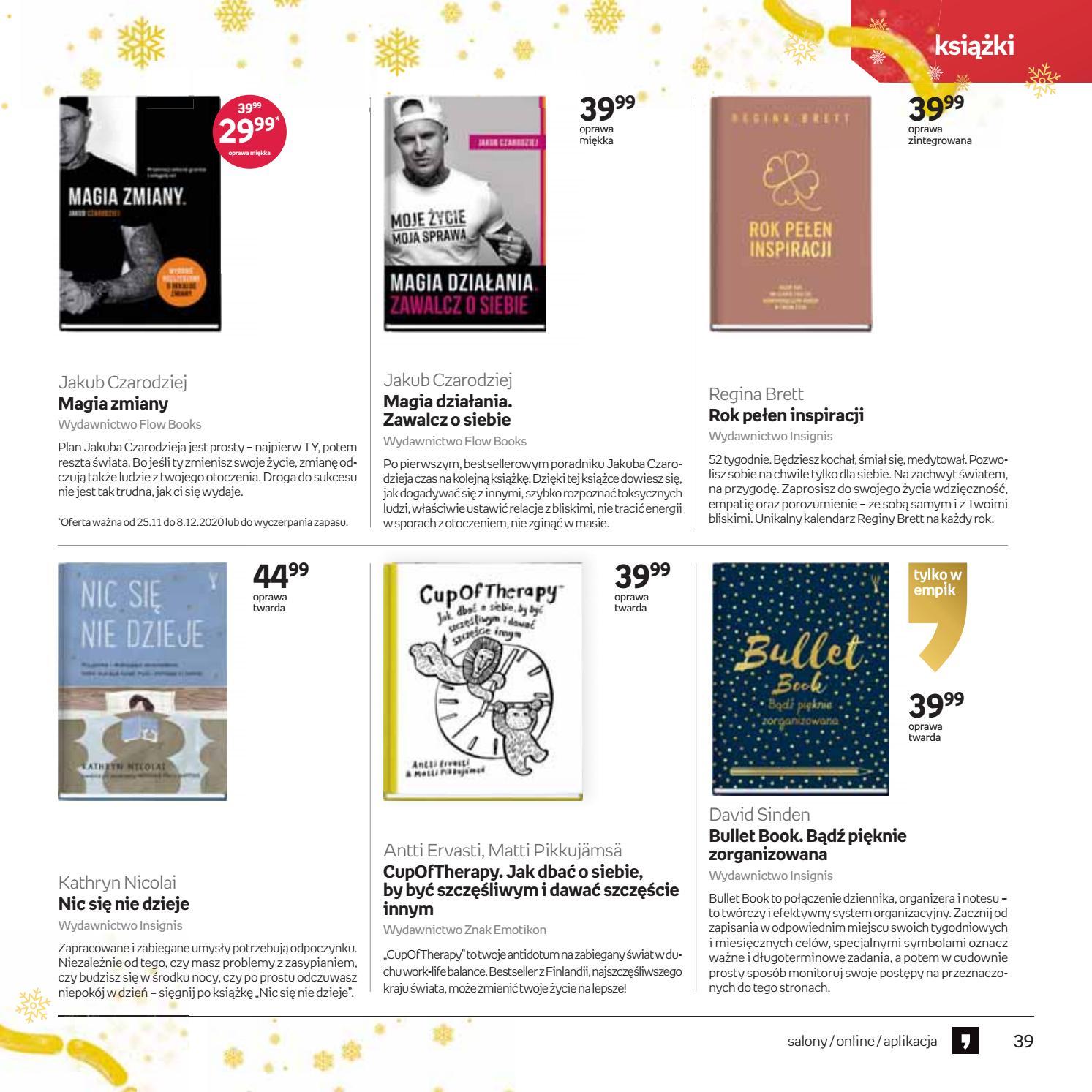Gazetka promocyjna empik str. 39
