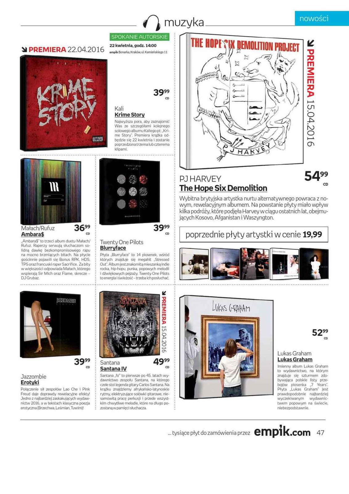 Gazetka promocyjna empik str. 47