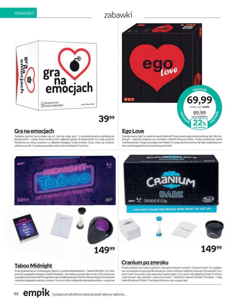 Gazetka promocyjna empik str. 46