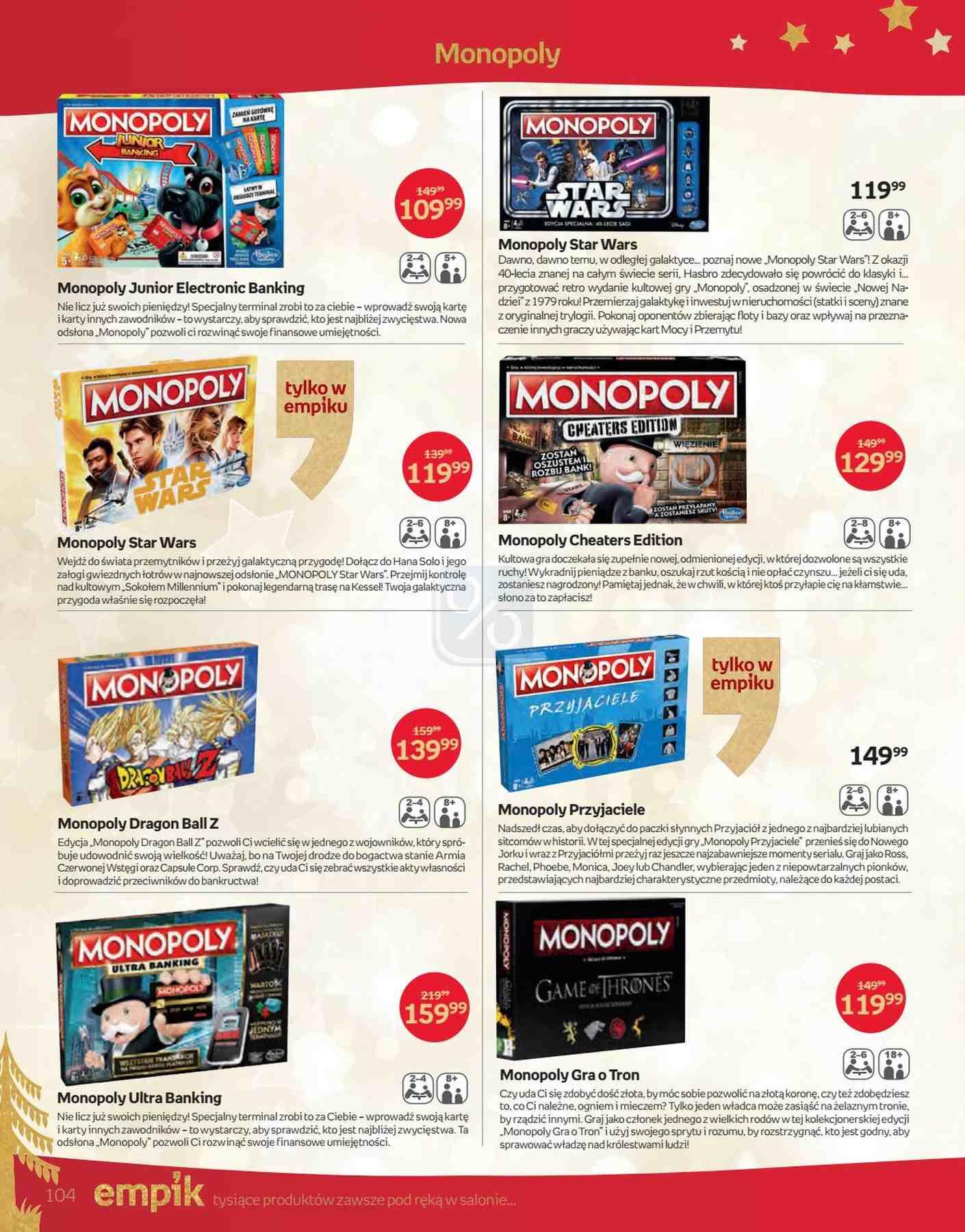 Gazetka promocyjna empik str. 104