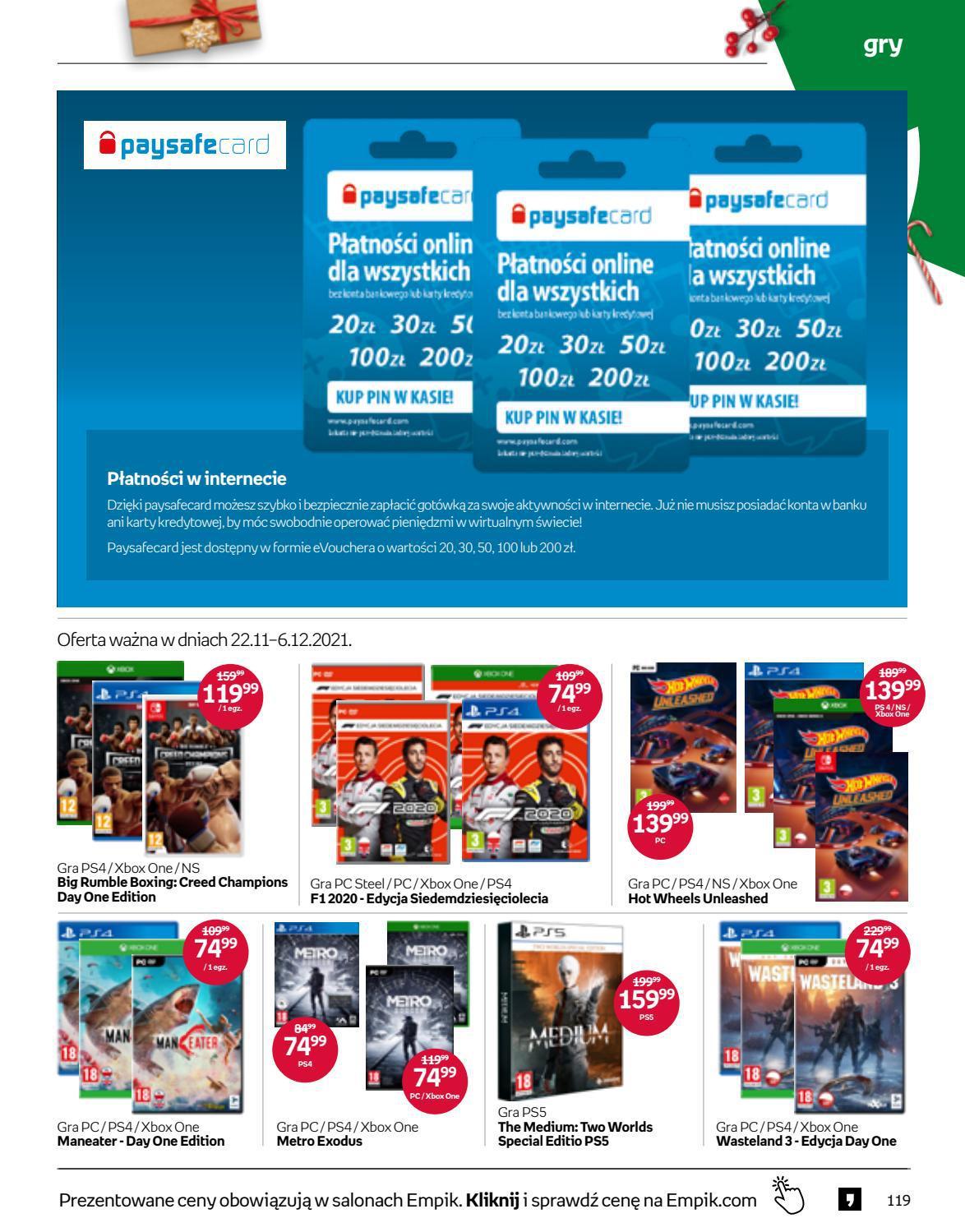 Gazetka promocyjna empik str. 119
