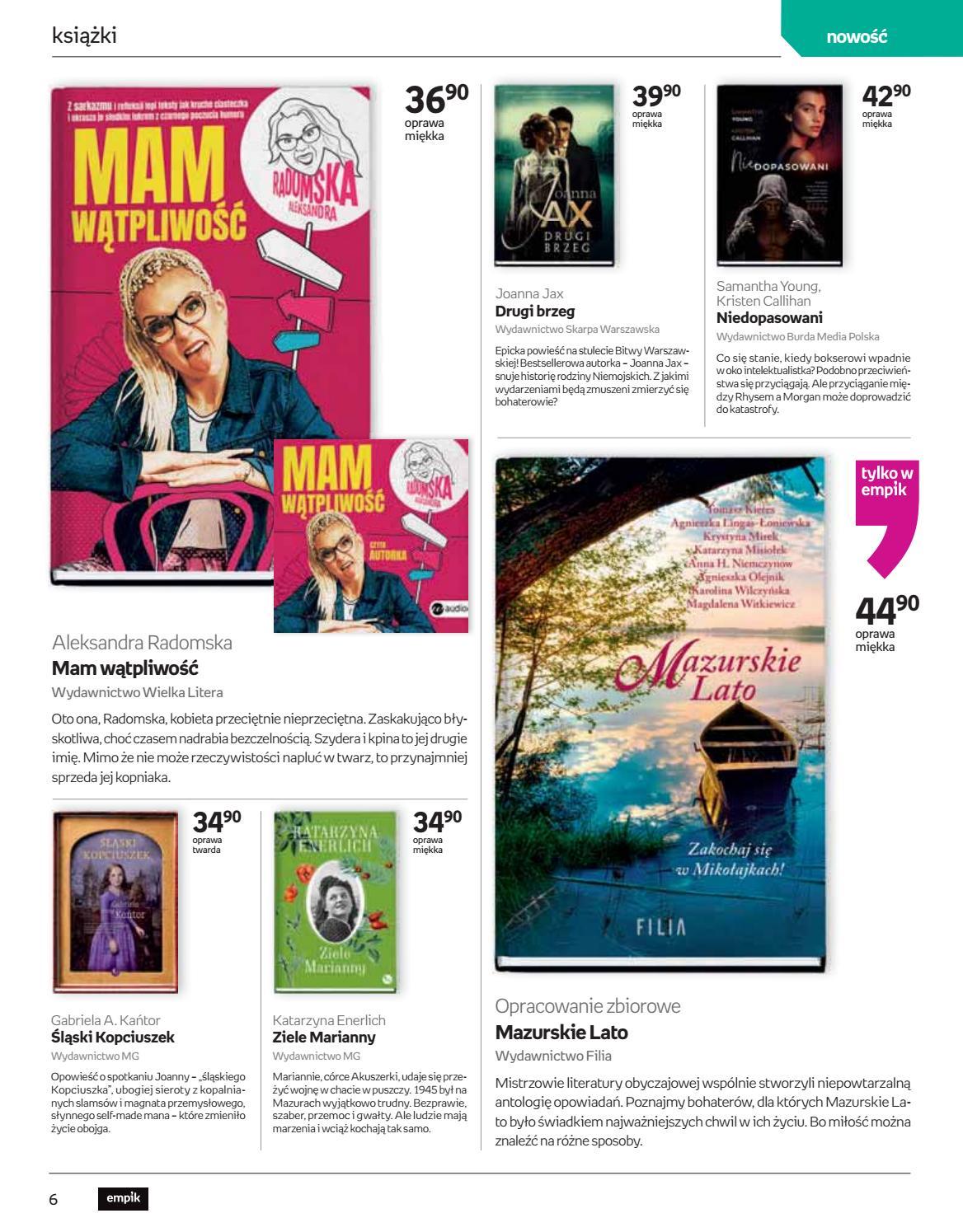 Gazetka promocyjna empik str. 6