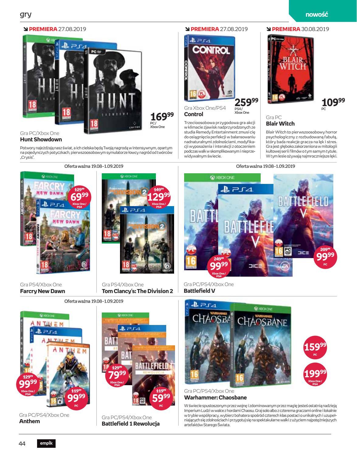Gazetka promocyjna empik str. 44