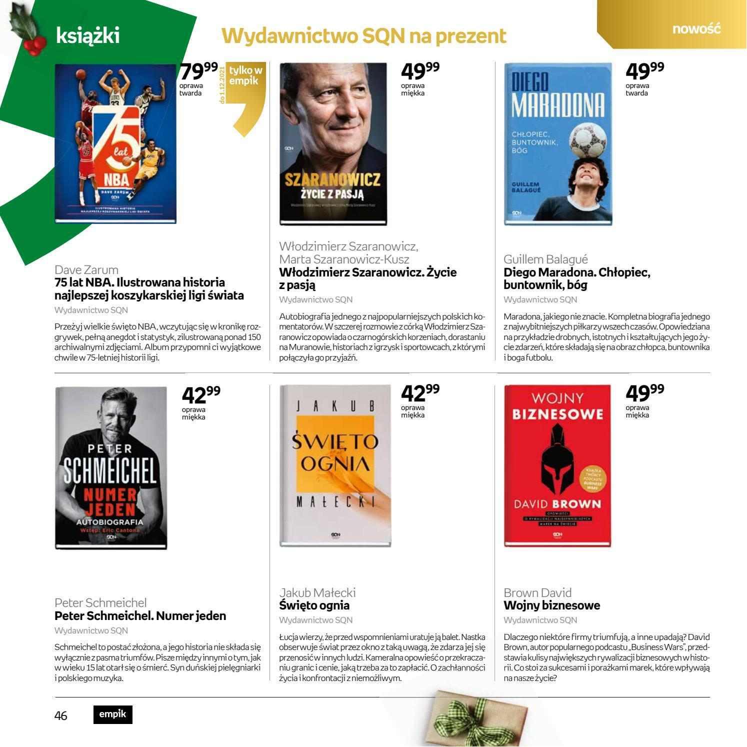 Gazetka promocyjna empik str. 46