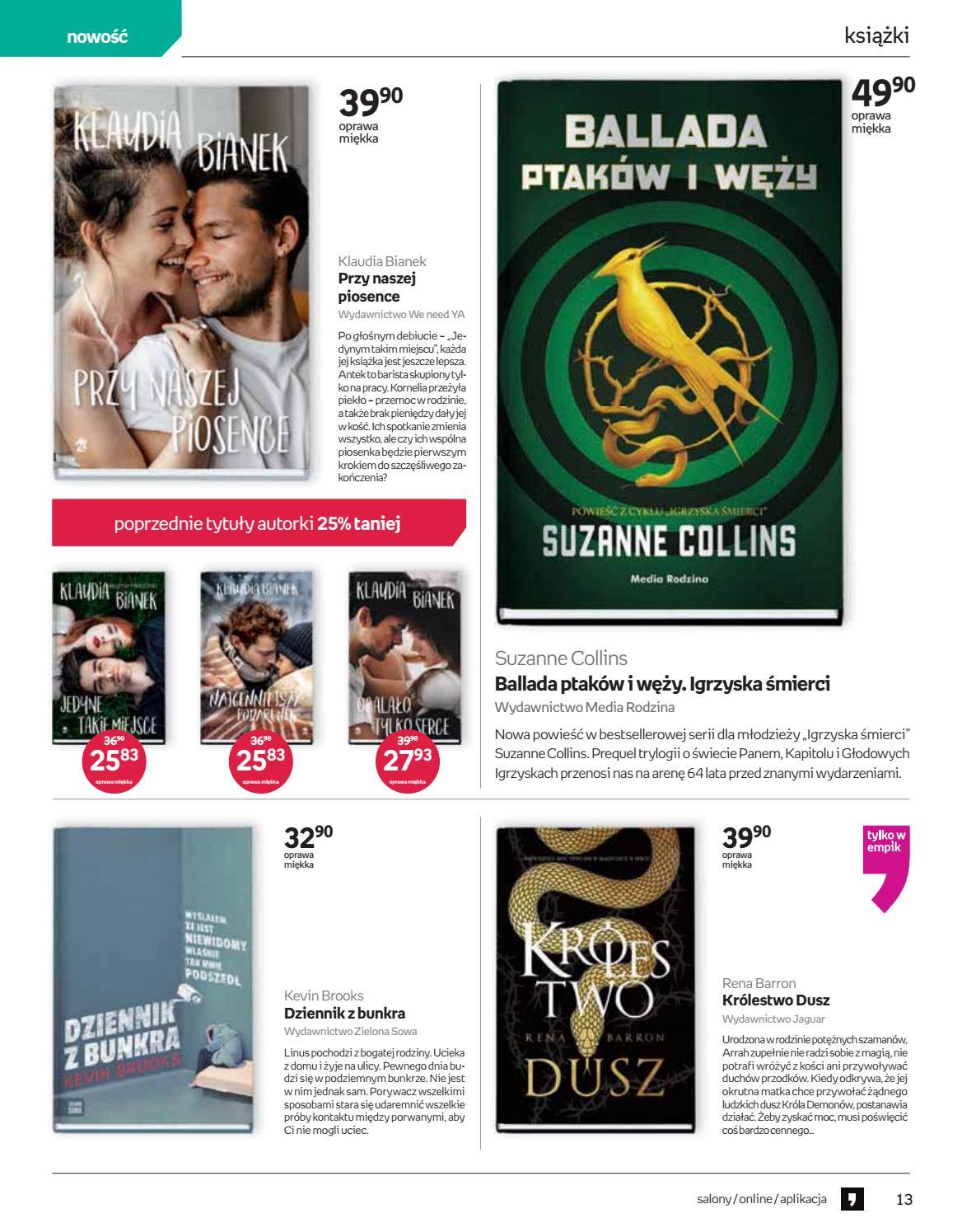 Gazetka promocyjna empik str. 13
