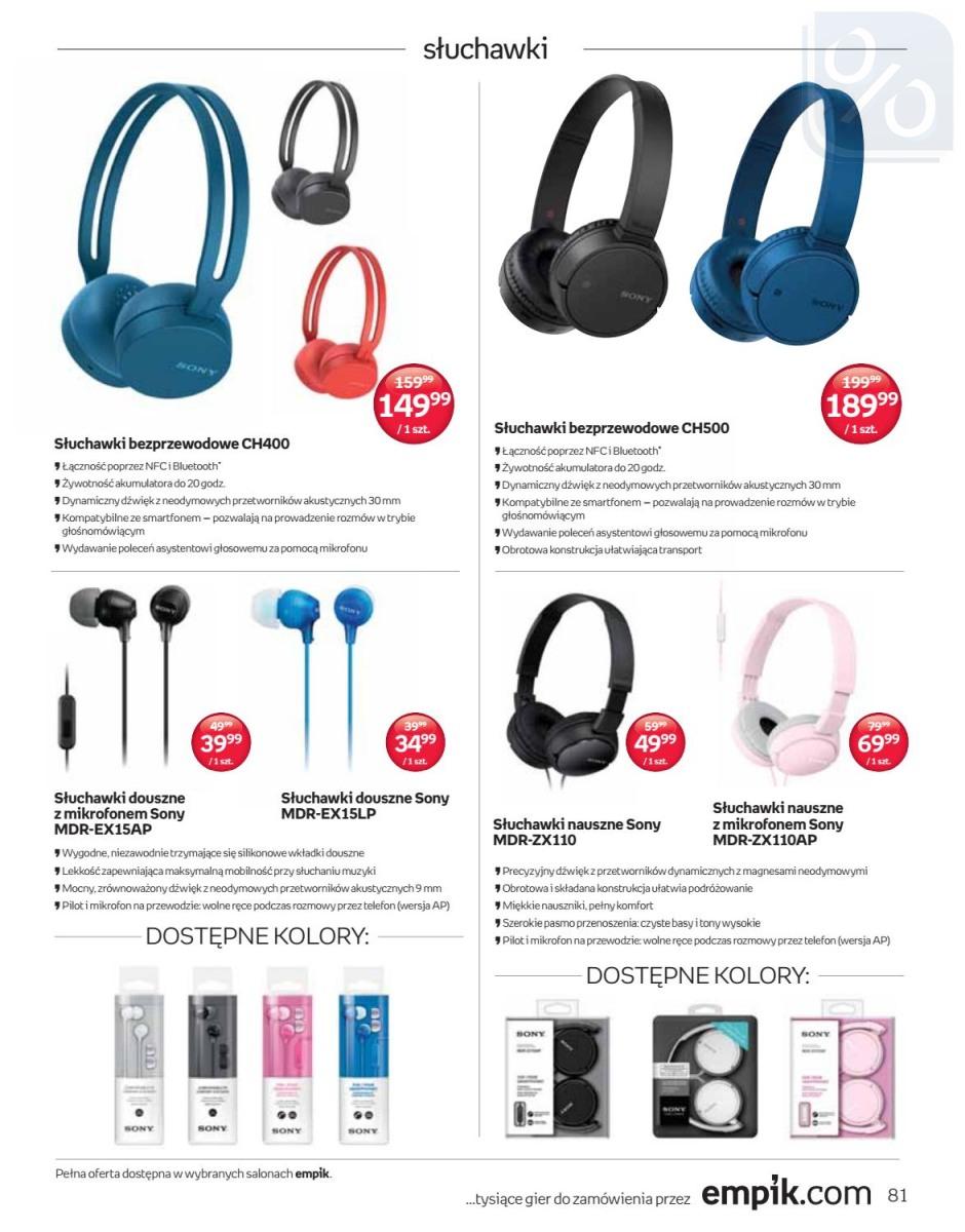Gazetka promocyjna empik str. 81