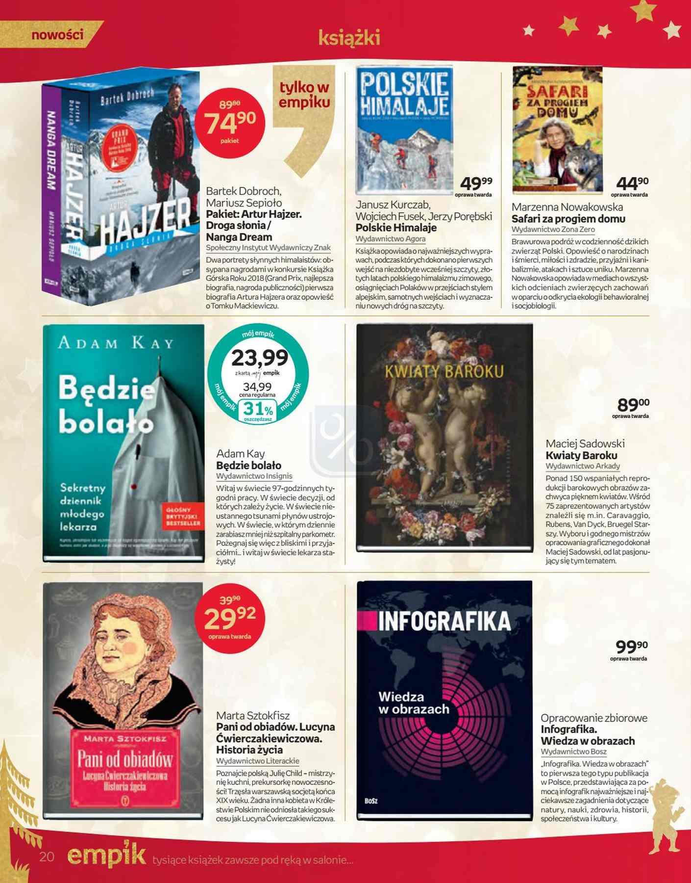 Gazetka promocyjna empik str. 20