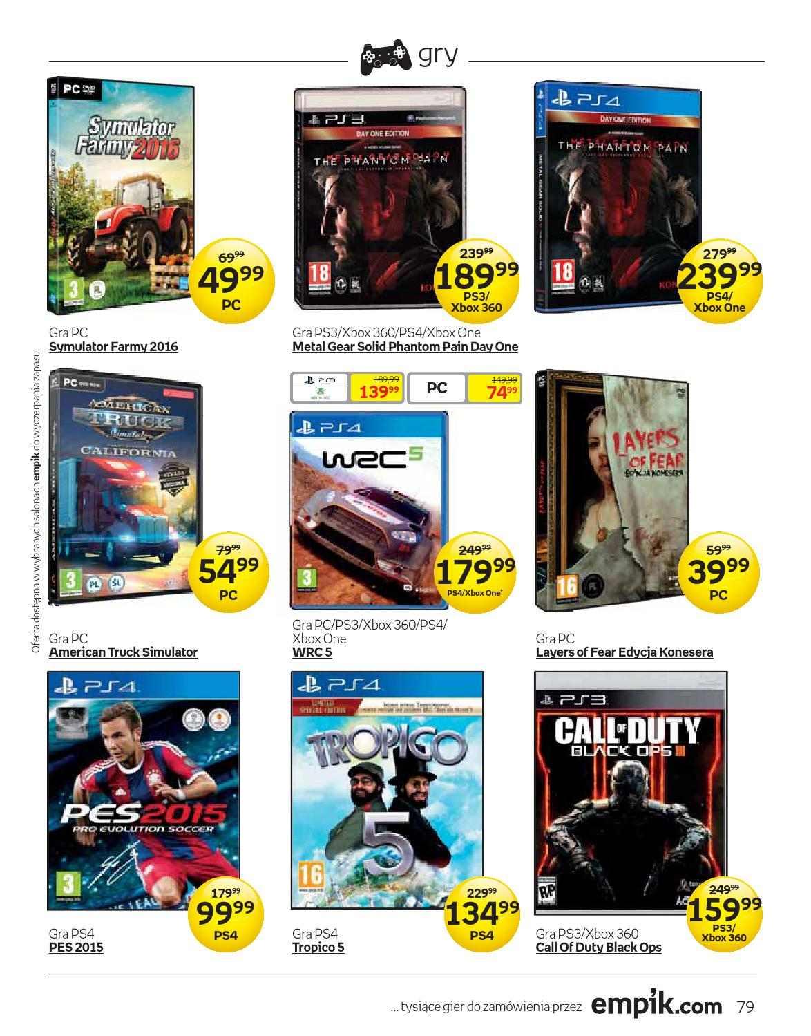 Gazetka promocyjna empik str. 79