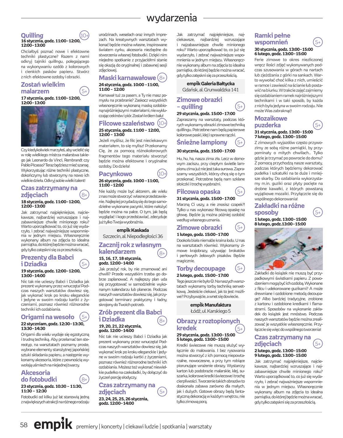Gazetka promocyjna empik str. 58