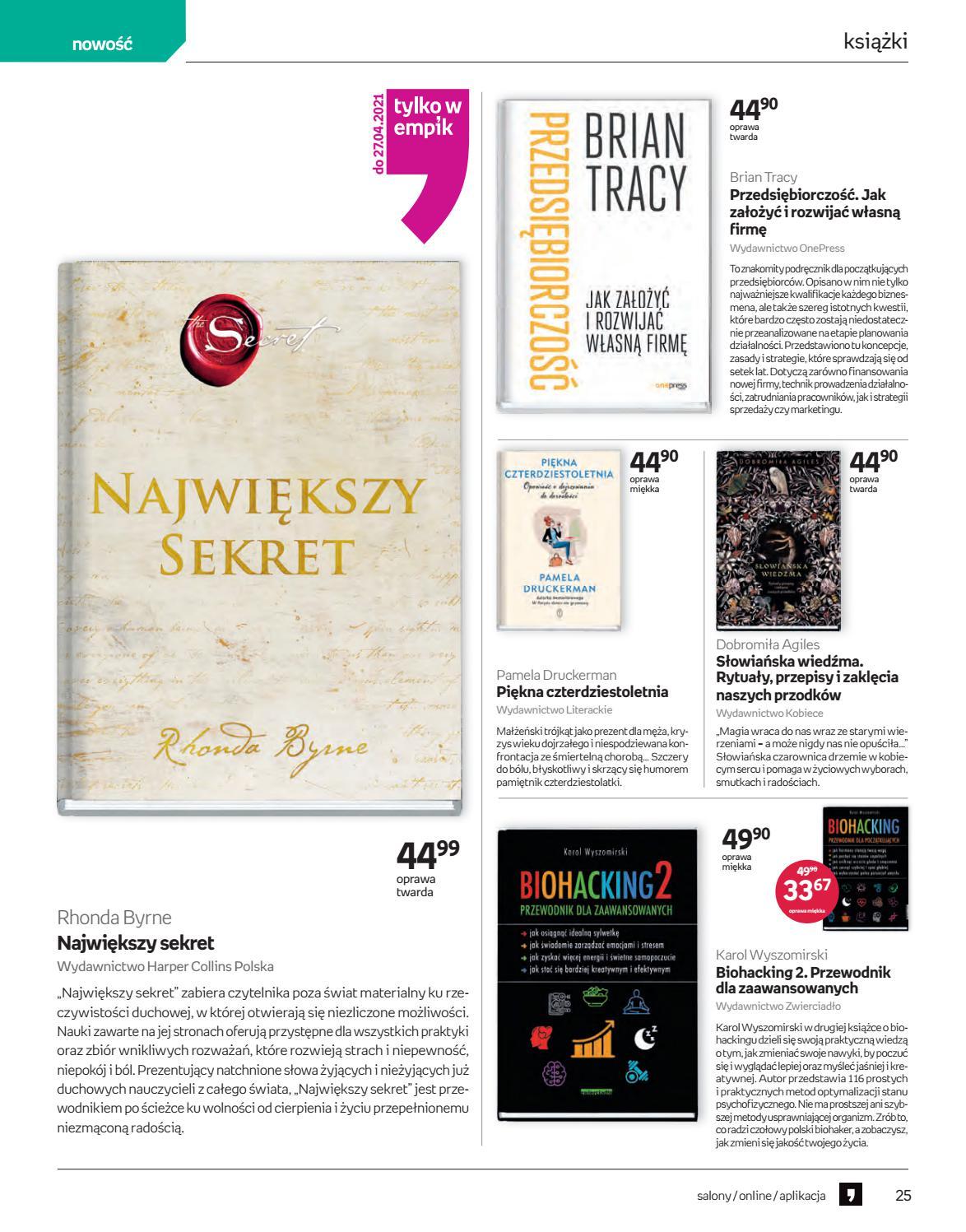 Gazetka promocyjna empik str. 25