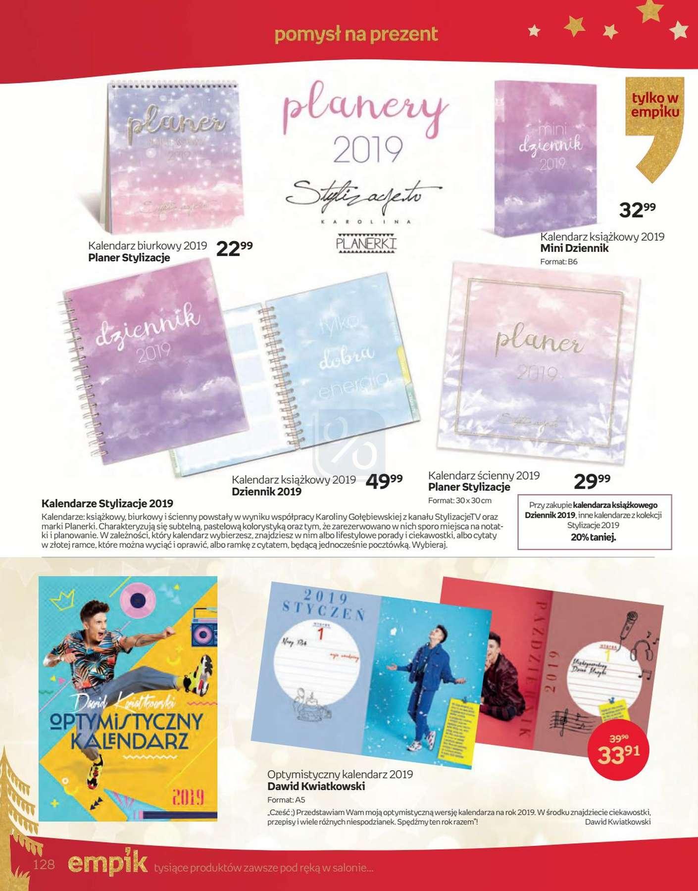 Gazetka promocyjna empik str. 128