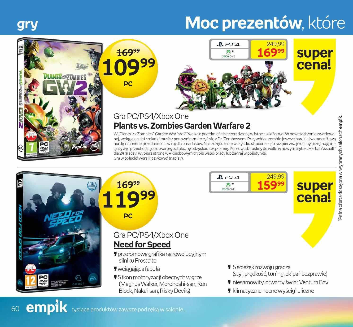 Gazetka promocyjna empik str. 60