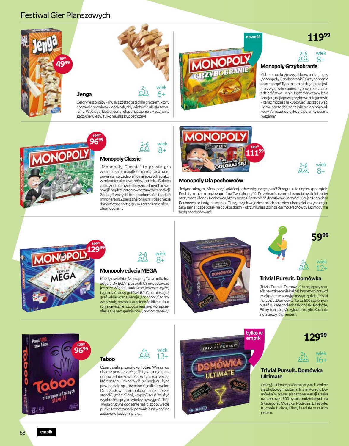 Gazetka promocyjna empik str. 68