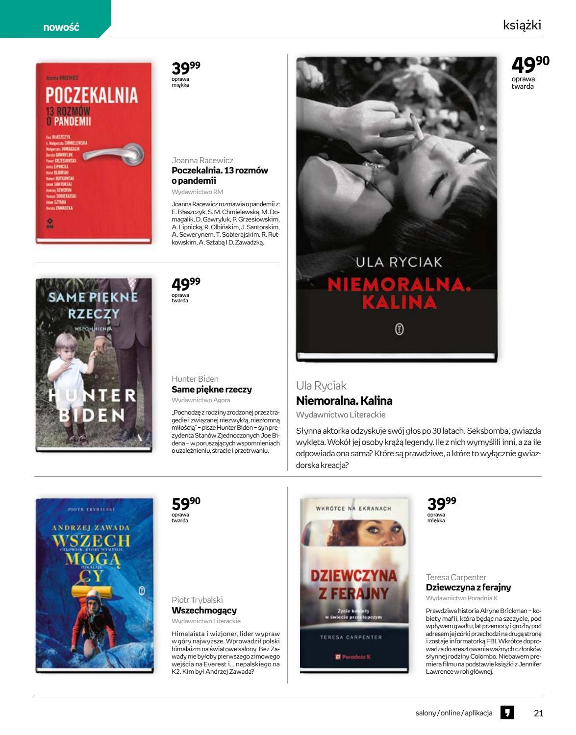 Gazetka promocyjna empik str. 21