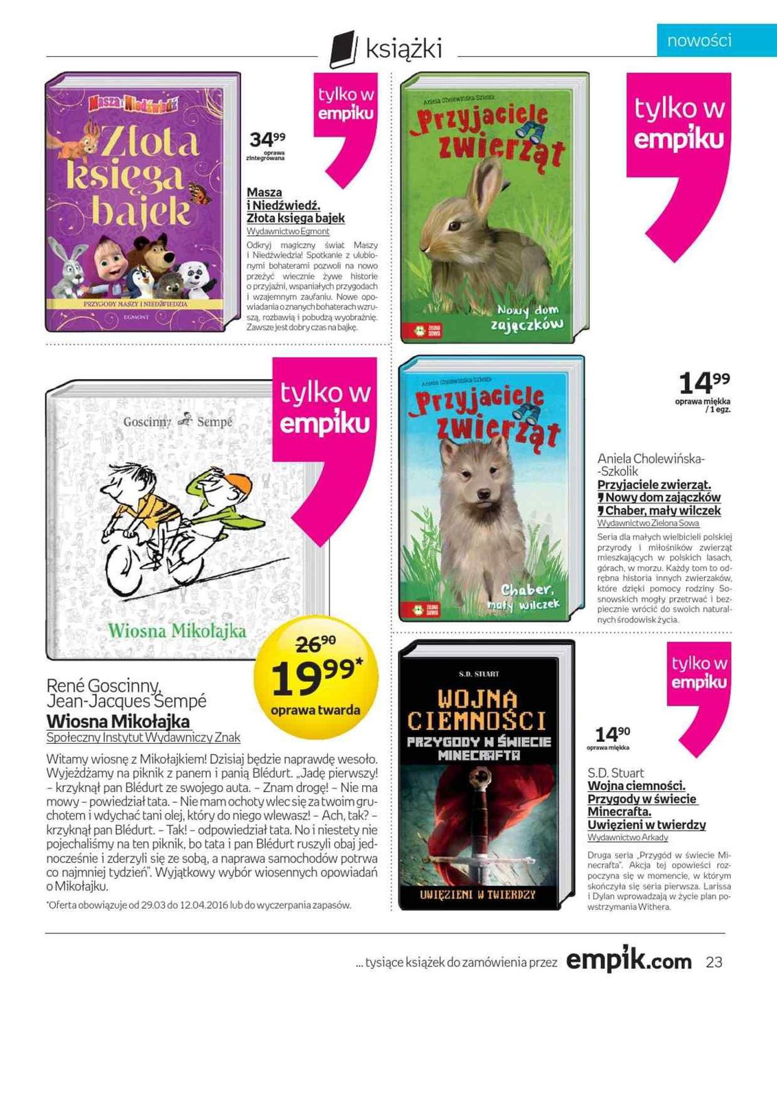 Gazetka promocyjna empik str. 23