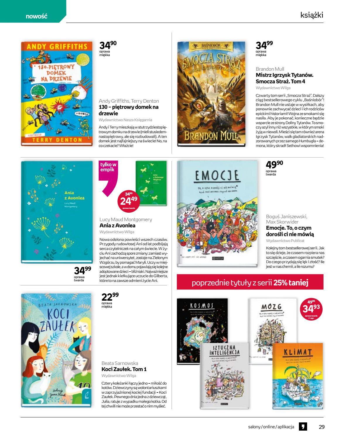 Gazetka promocyjna empik str. 29