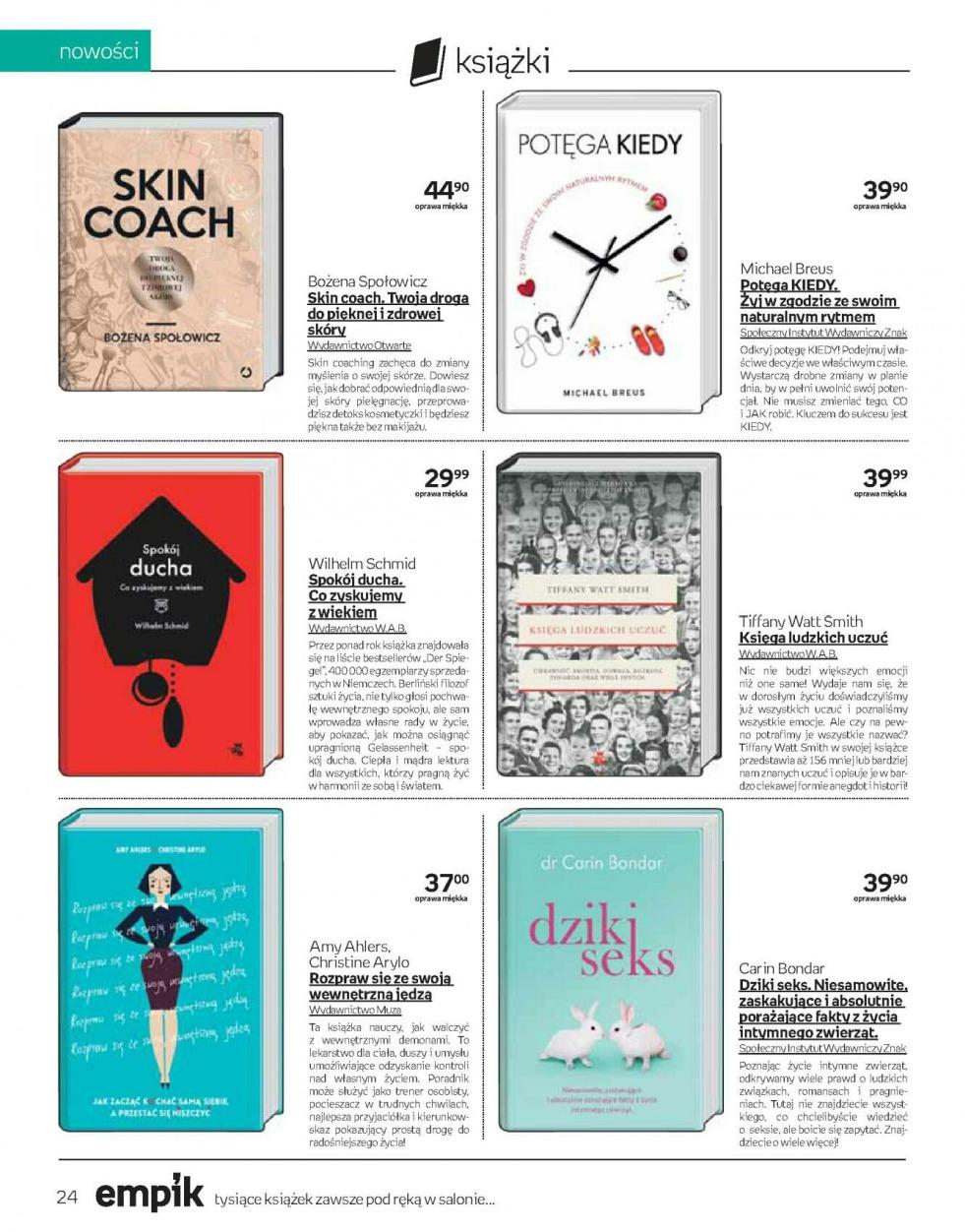 Gazetka promocyjna empik str. 24