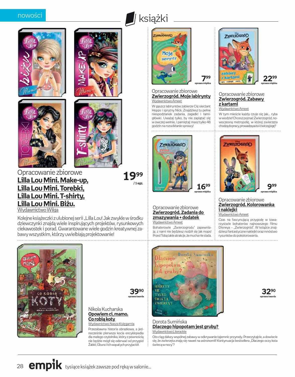 Gazetka promocyjna empik str. 28