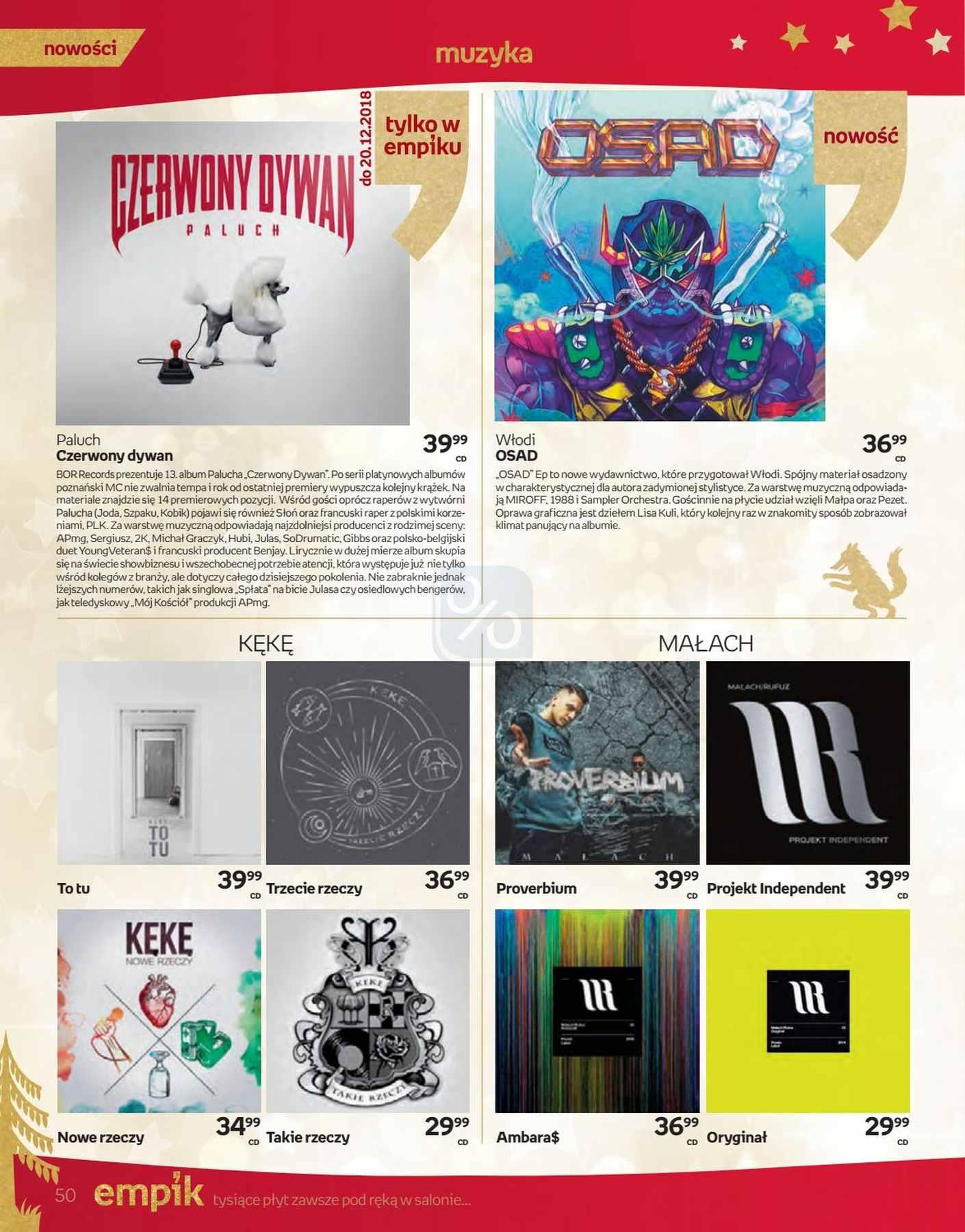 Gazetka promocyjna empik str. 50