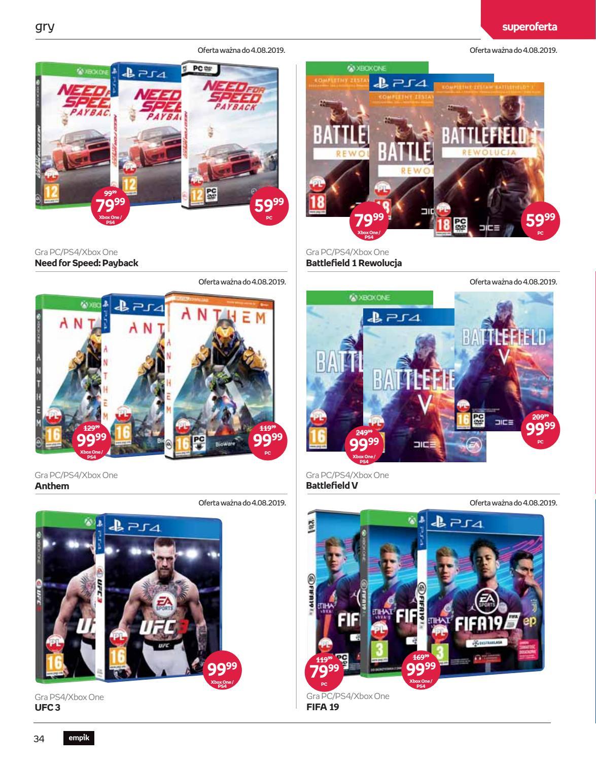 Gazetka promocyjna empik str. 34