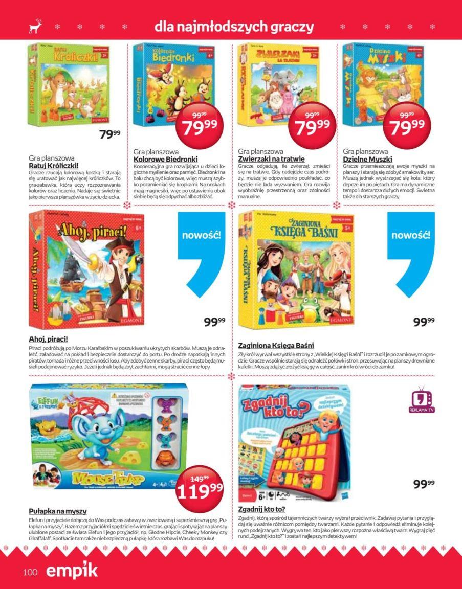 Gazetka promocyjna empik str. 100