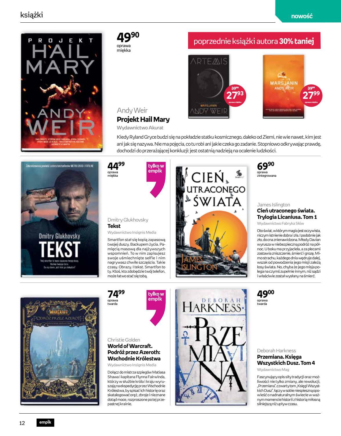 Gazetka promocyjna empik str. 12