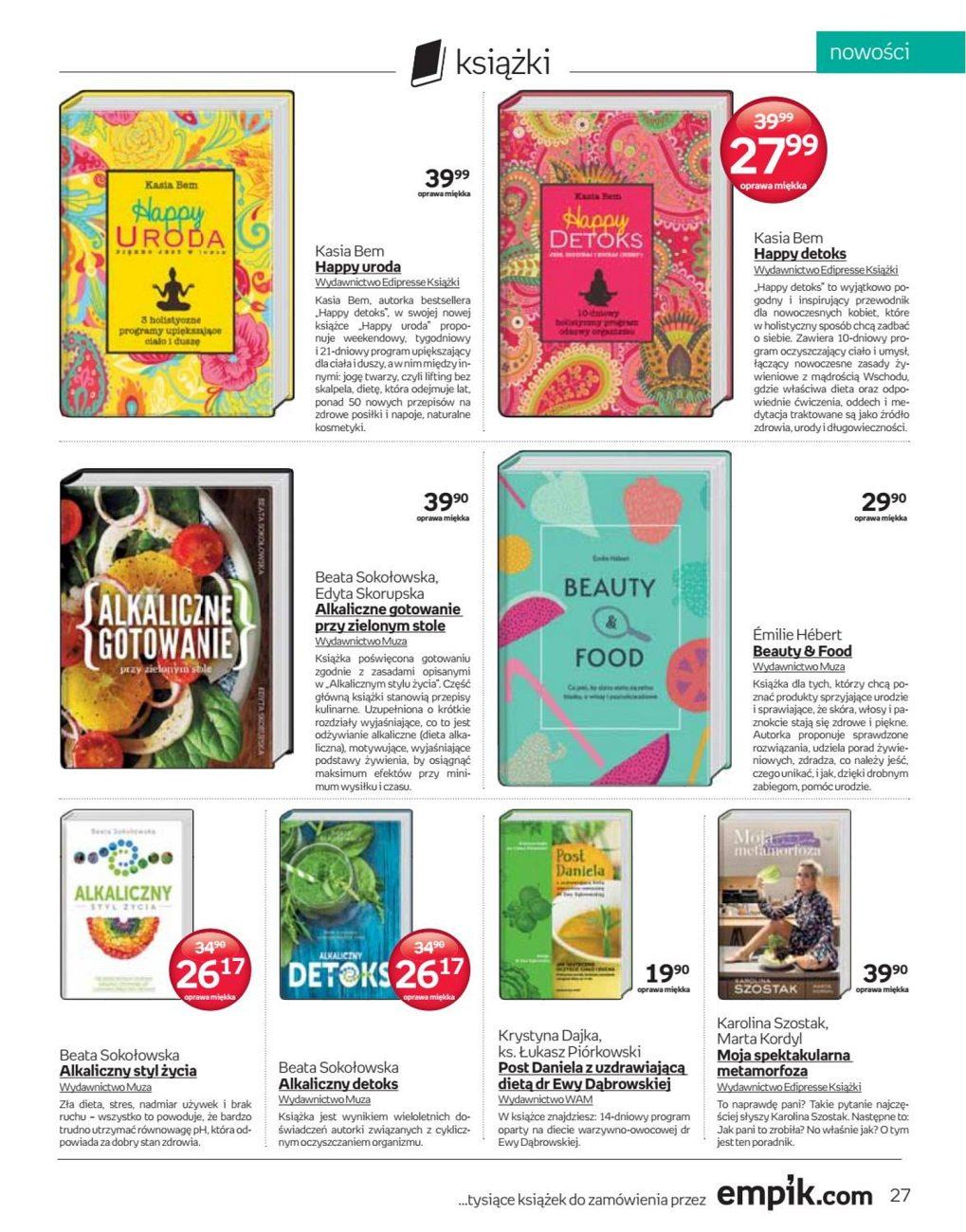 Gazetka promocyjna empik str. 27