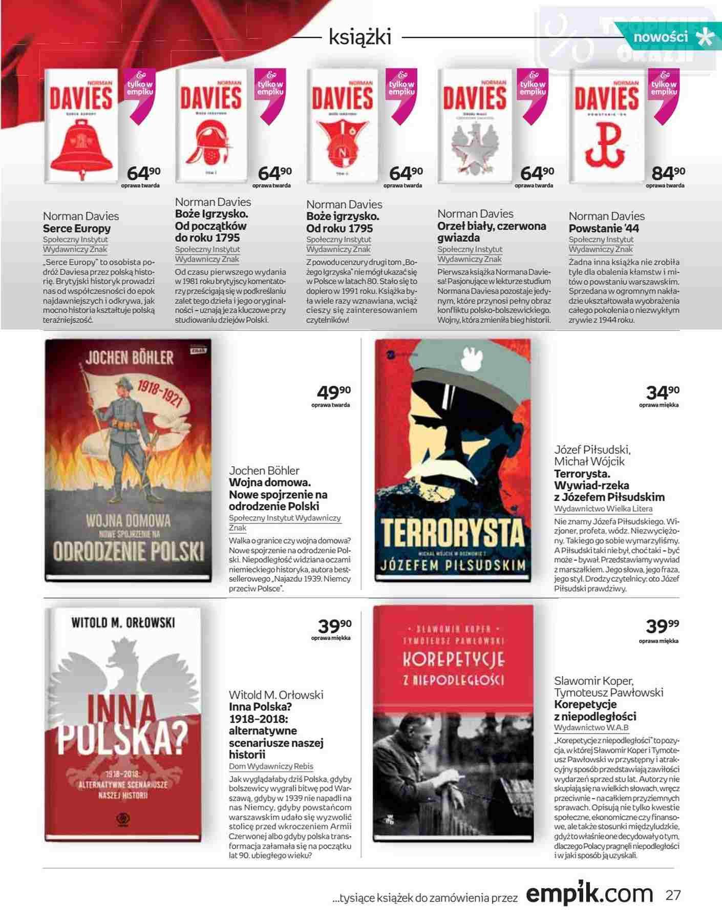 Gazetka promocyjna empik str. 27
