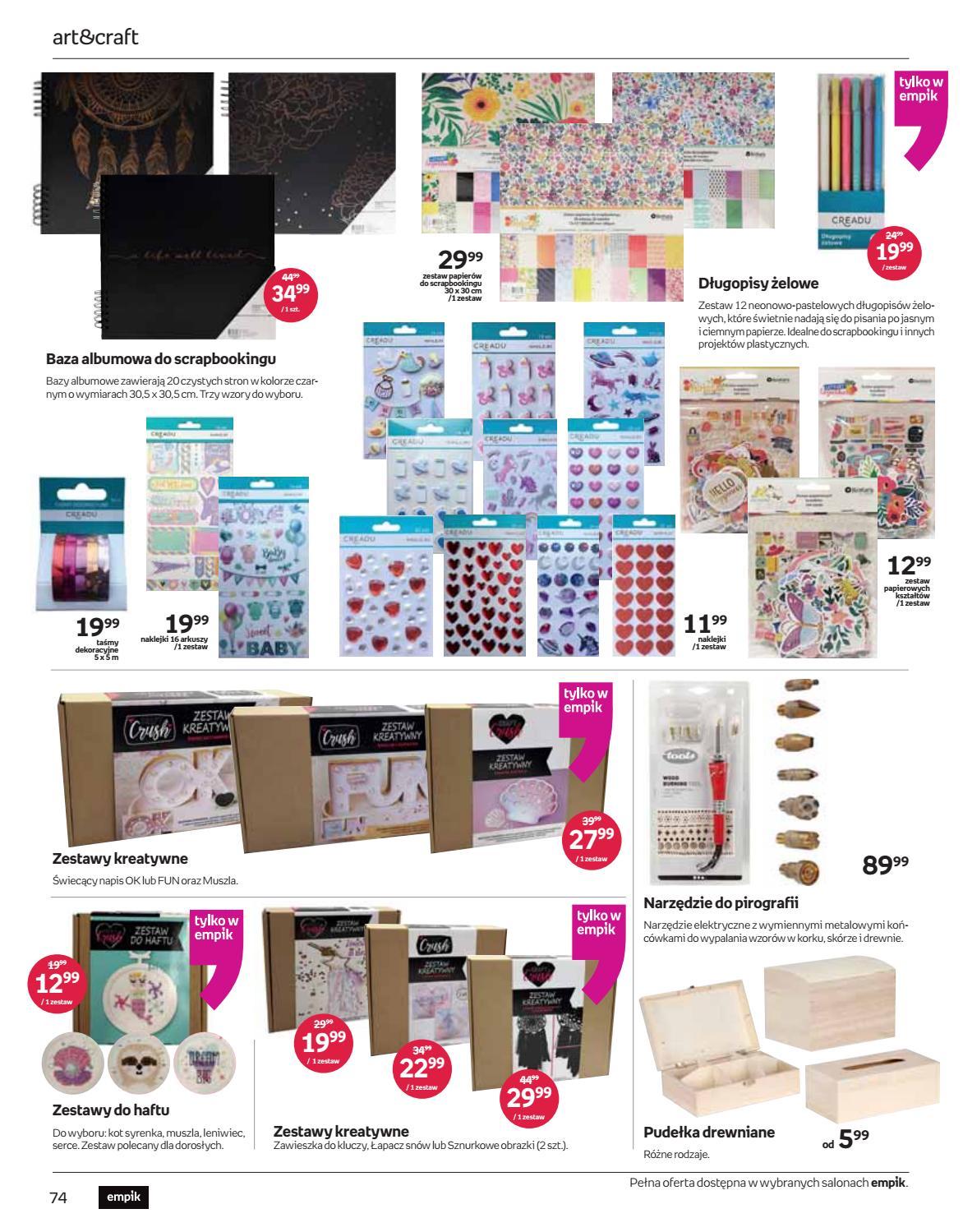 Gazetka promocyjna empik str. 74