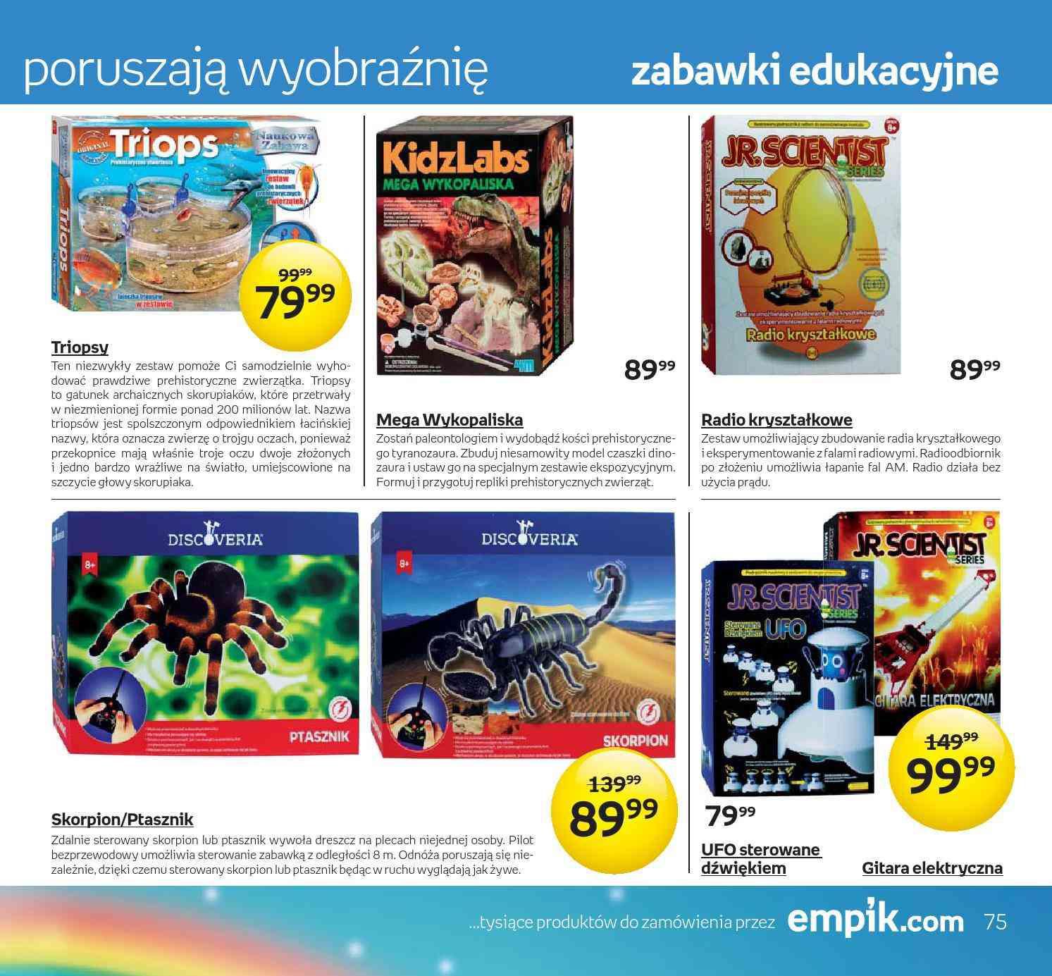 Gazetka promocyjna empik str. 75