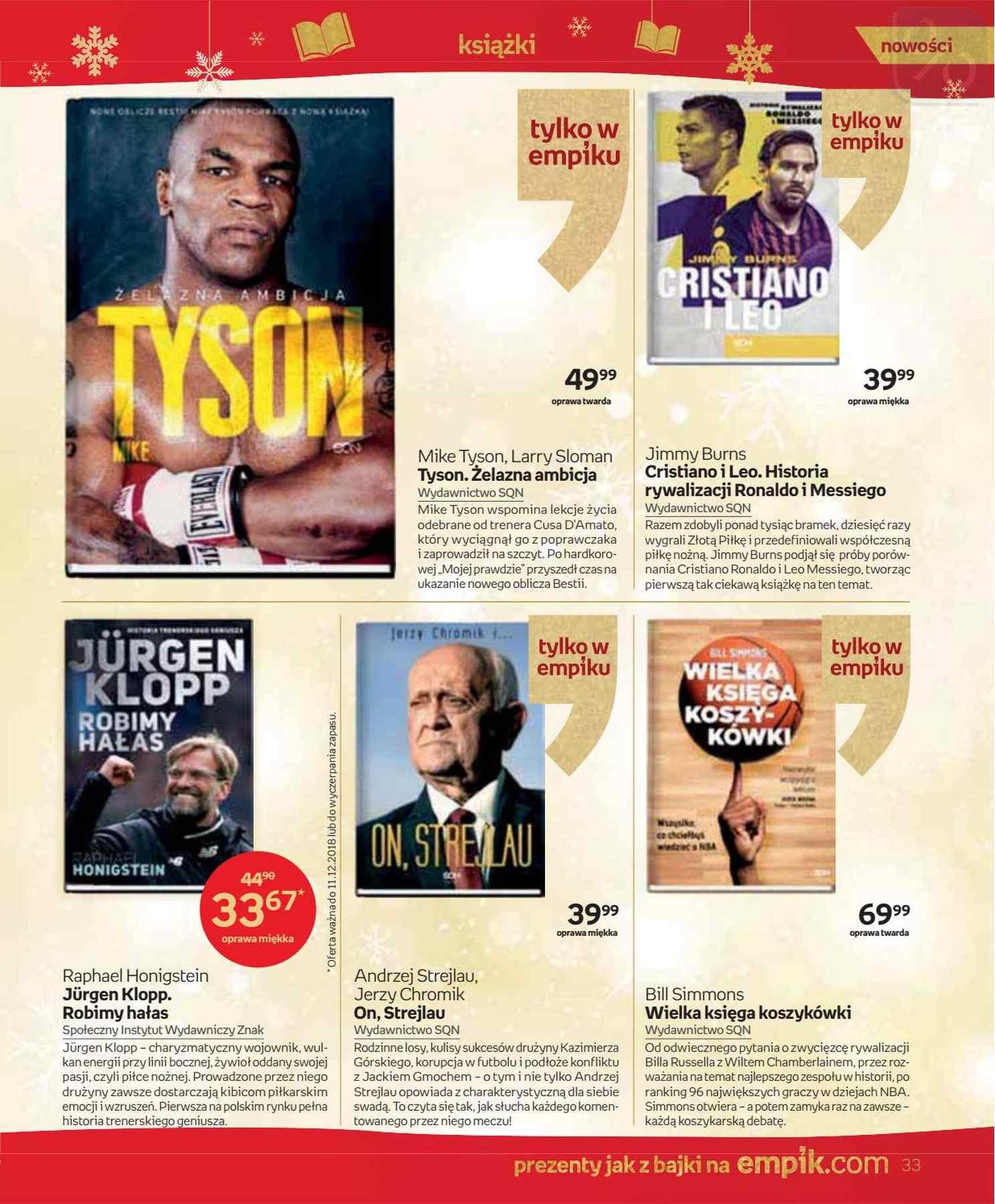 Gazetka promocyjna empik str. 33