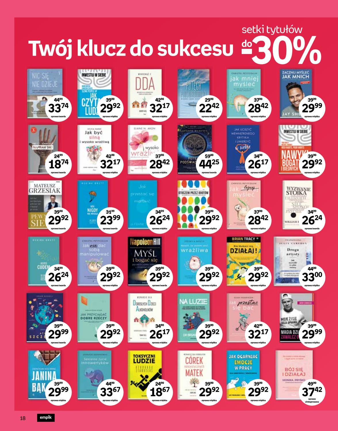 Gazetka promocyjna empik str. 18