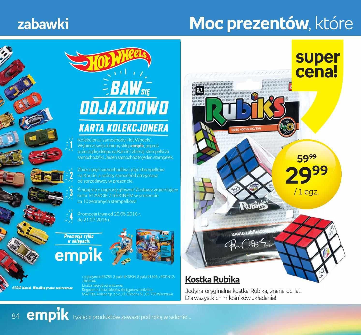 Gazetka promocyjna empik str. 84