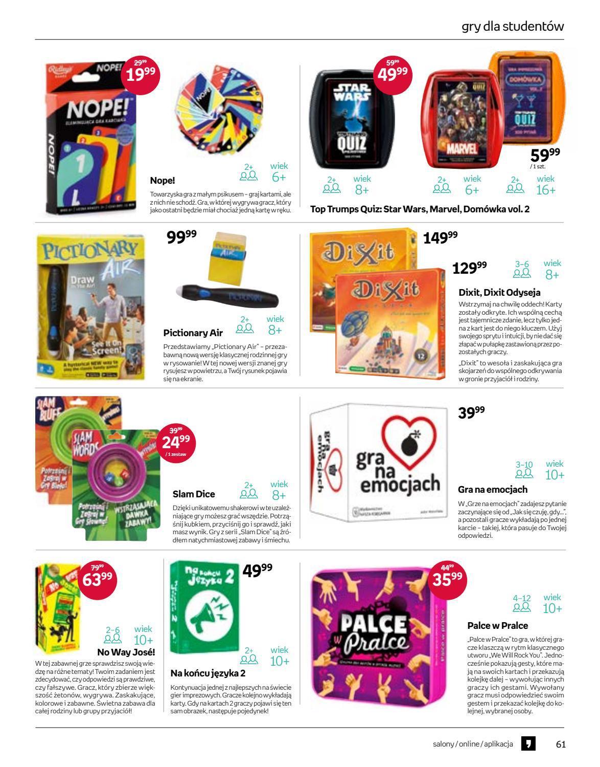 Gazetka promocyjna empik str. 61