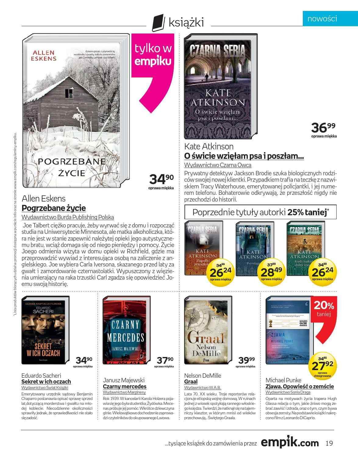 Gazetka promocyjna empik str. 19