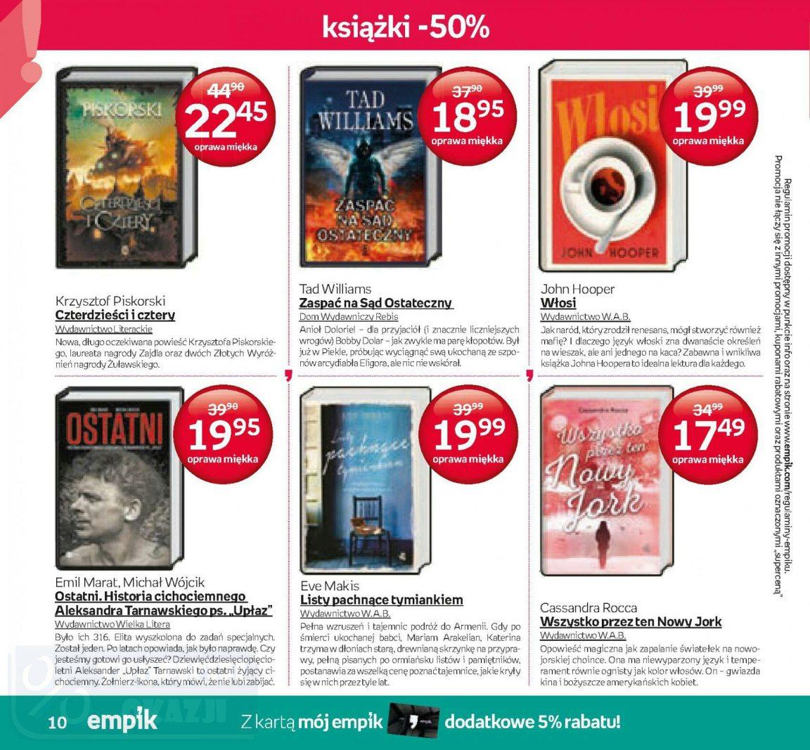 Gazetka promocyjna empik str. 10