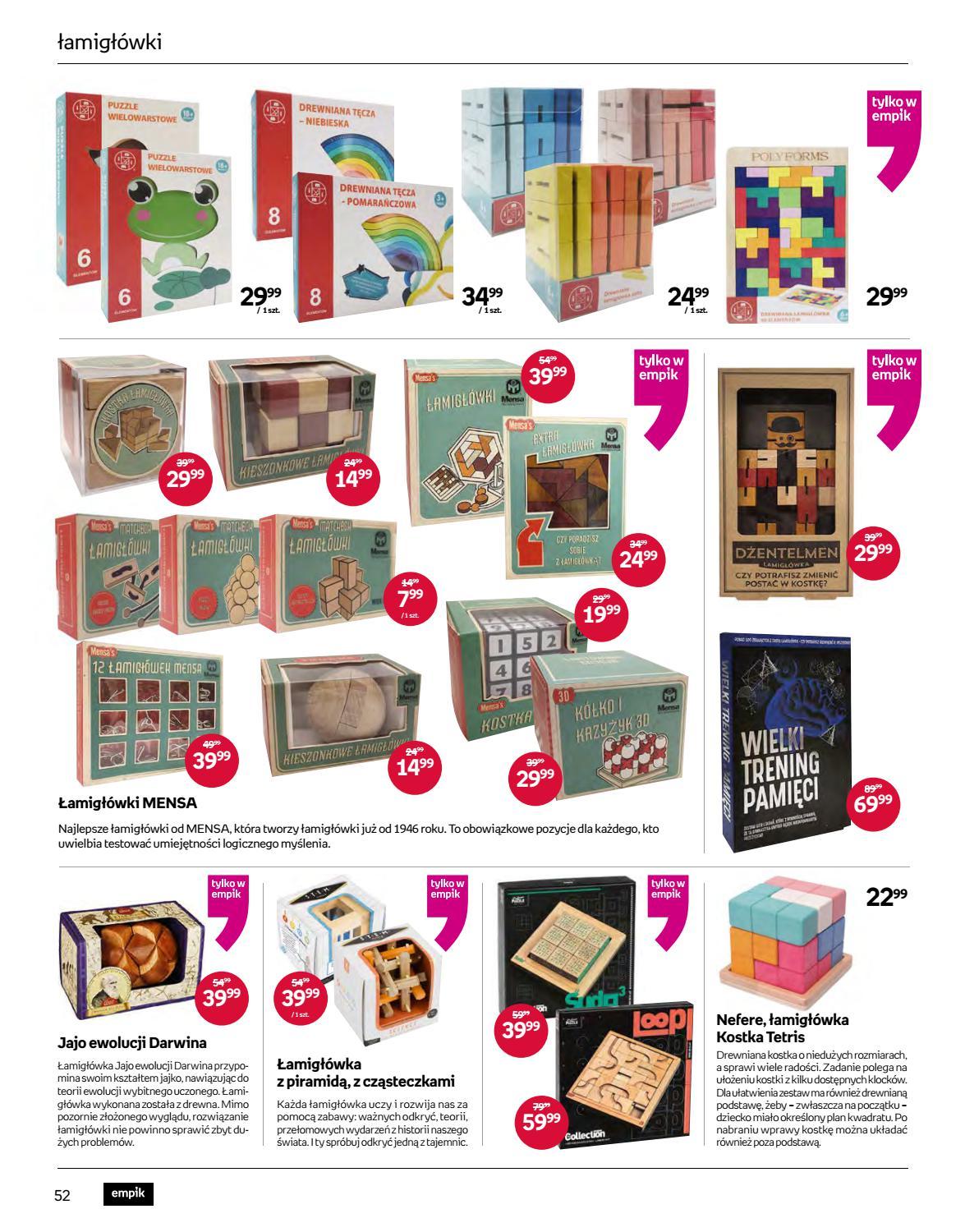 Gazetka promocyjna empik str. 52
