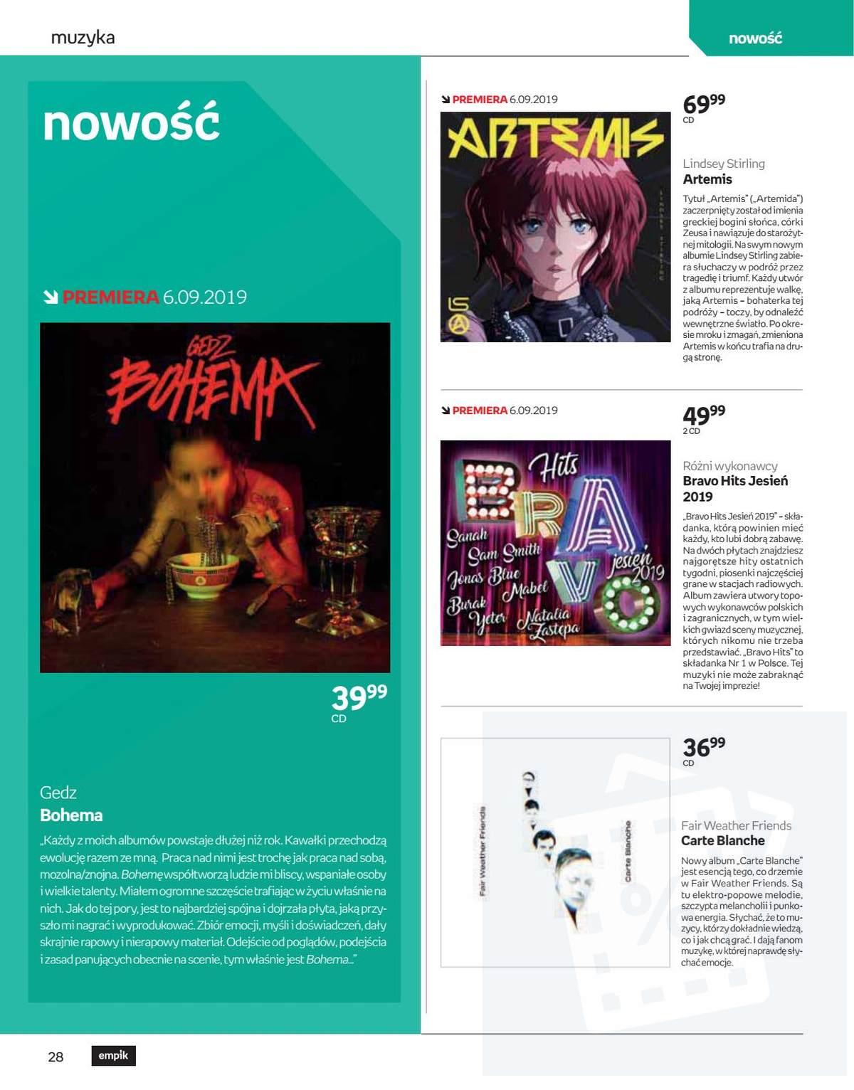 Gazetka promocyjna empik str. 28